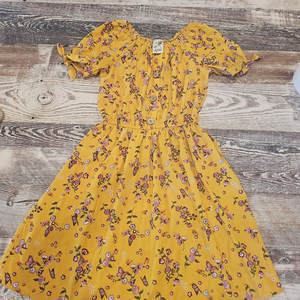 Girls size 14 western style dress